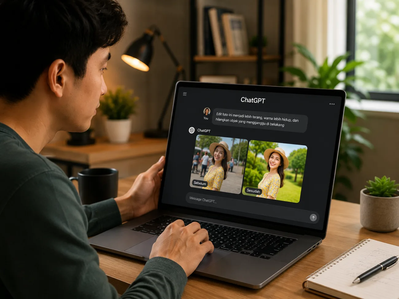 Cara Menggunakan ChatGPT untuk Edit Foto dengan Prompt Tepat
