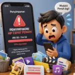 Penyimpanan HP Cepat Penuh? Ini 7 Cara Ampuh Mengatasinya