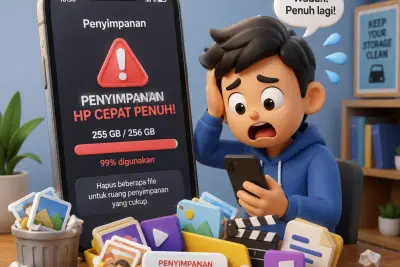 Penyimpanan HP Cepat Penuh? Ini 7 Cara Ampuh Mengatasinya