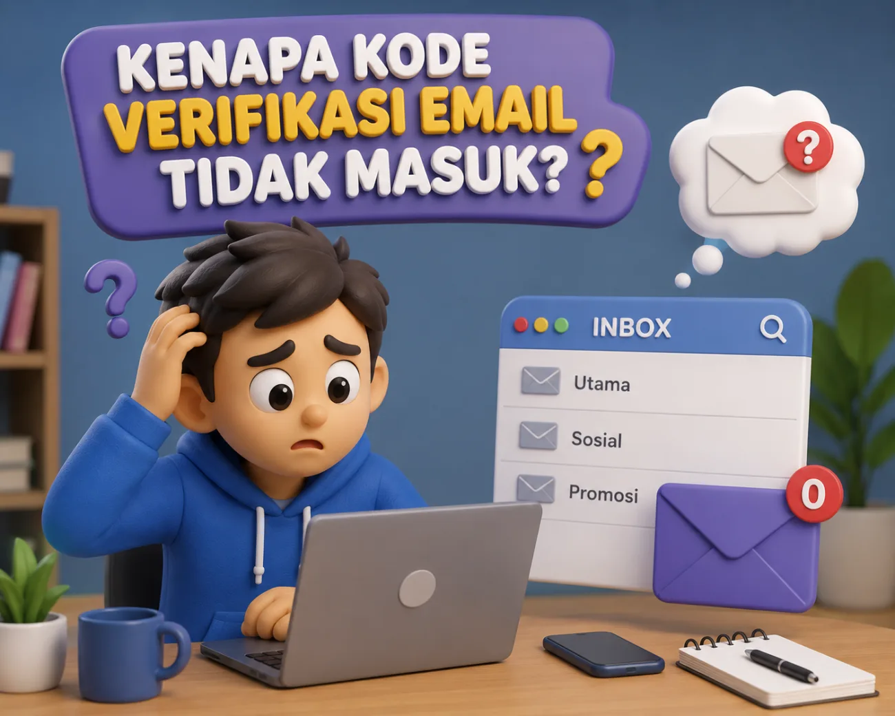 Kenapa Kode Verifikasi Email Tidak Masuk? Ini Solusinya