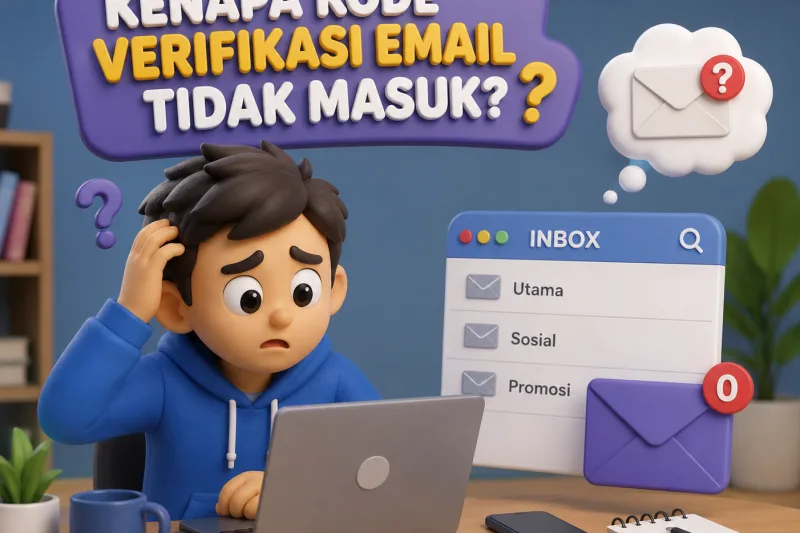 Kenapa Kode Verifikasi Email Tidak Masuk? Ini Solusinya