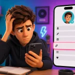 Ilustrasi kreator bingung karena kolom link bio TikTok tidak muncul di edit profil